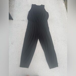 Eileen Fisher Black Sleeveless Jumpsuit